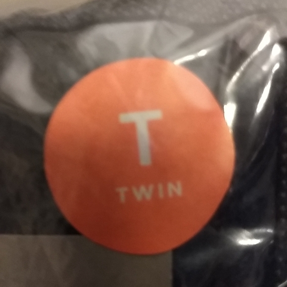 NIP Twin Microfleece Blanket in Navy - Picture 3 of 5